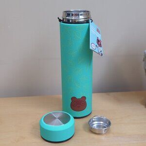 Animal Crossing Stainless Steel 17oz ( 500 Ml) Water Bottle Brand new